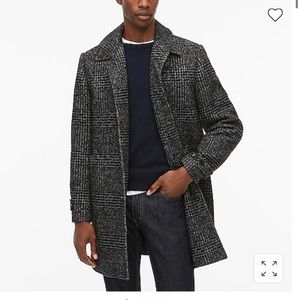 J. Crew Men’s Plaid Thompson Car Coat
